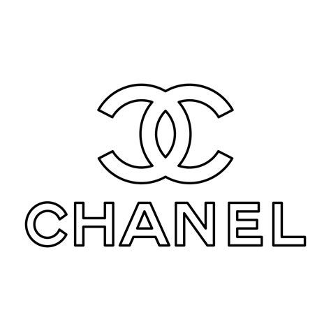 white chanel logo png|chanel logo clip art.